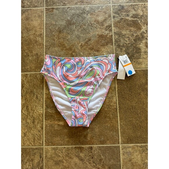 Salt + Cove High Waist Swim Bottoms Size Small - Picture 3 of 7